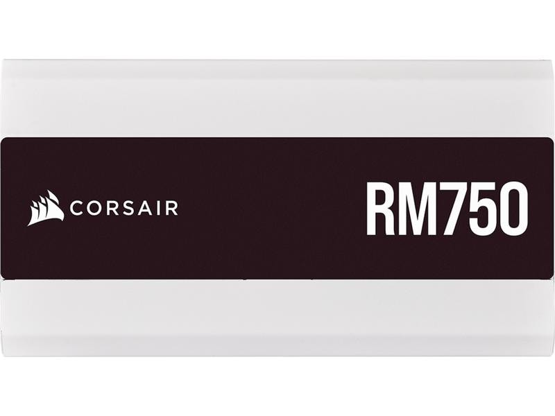 Corsair Netzteil RM750 (2021) 750 W, Weiss ATX-Netzteil mit 750 W