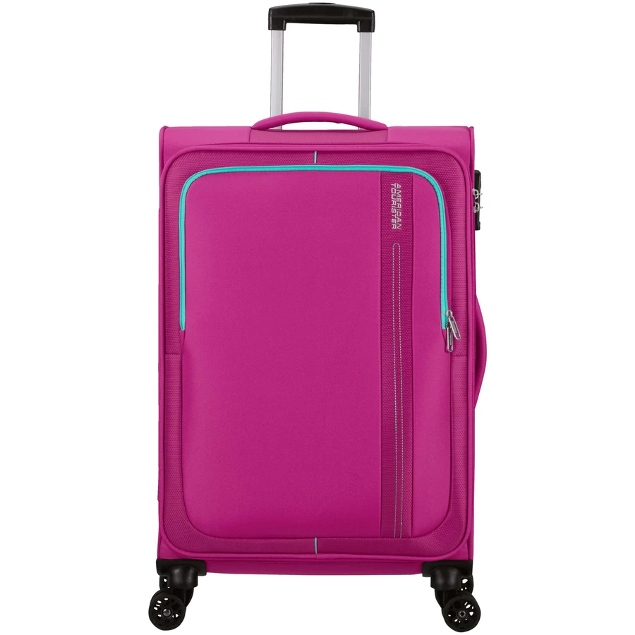 American Tourister Sea Seeker - 4-Rollen-Trolley M 68 cm deep fuchsia