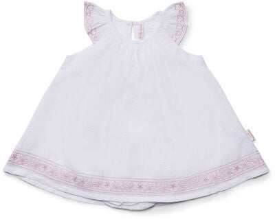 Petite Chérie Atelier Vere Kjole, White/Pink