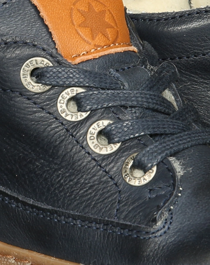 Halbschuhe BUSSLOO gefüttert in navy