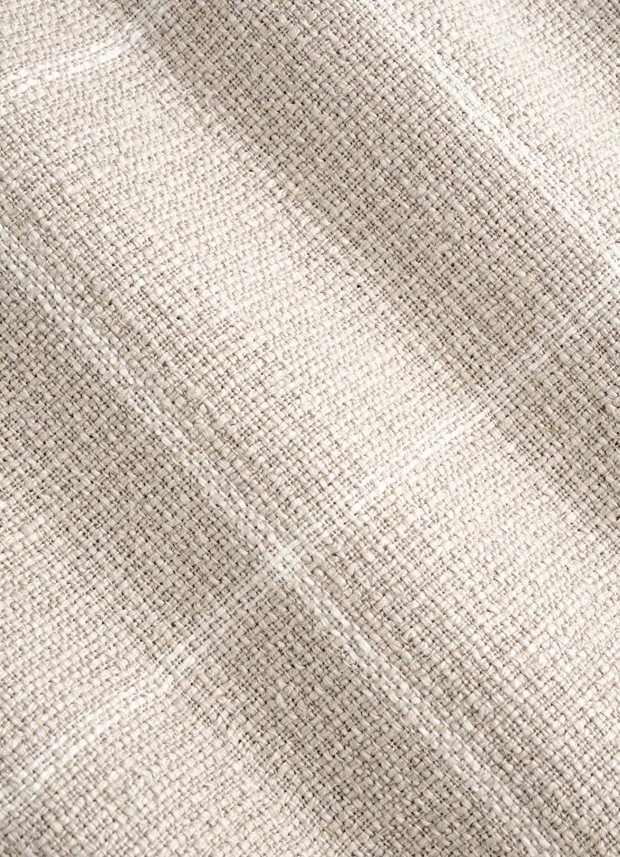 Blazer Roma coupe Relaxed taupe clair à carreaux