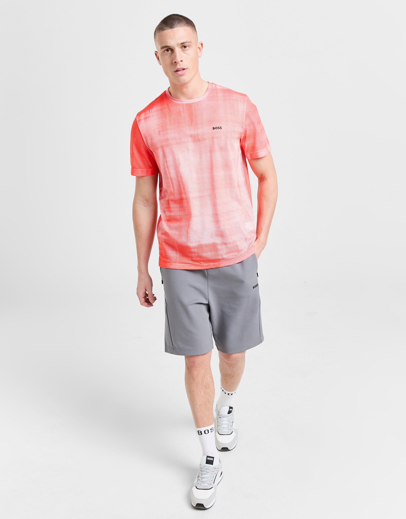 BOSS T-shirt Space Tech Homme