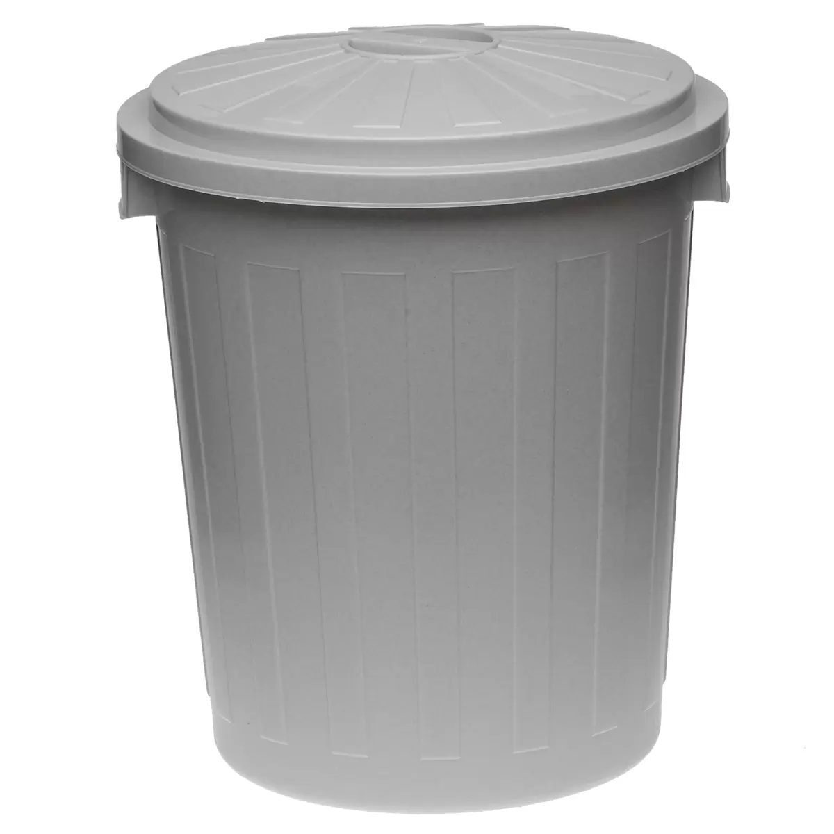 Supermax-Tonne 50L silber,grau