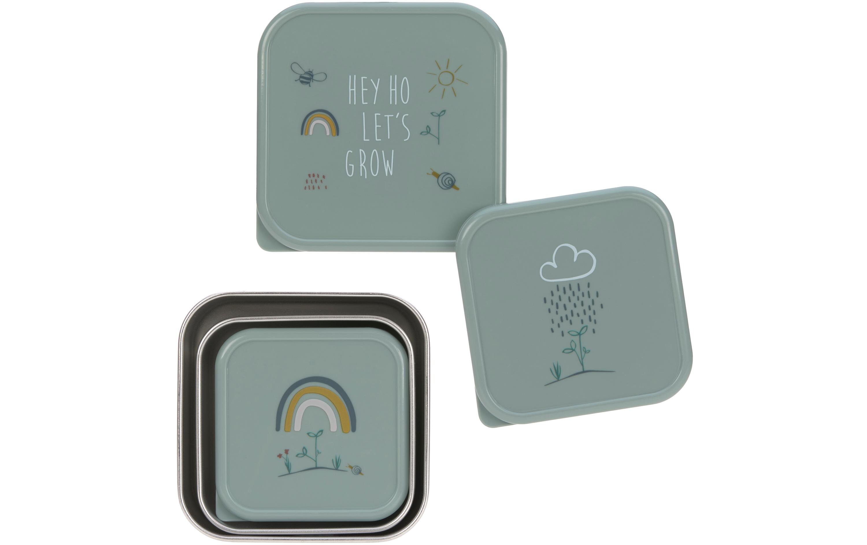 Lunchbox 3er Set Garden ExplorerSnackboxen-Set