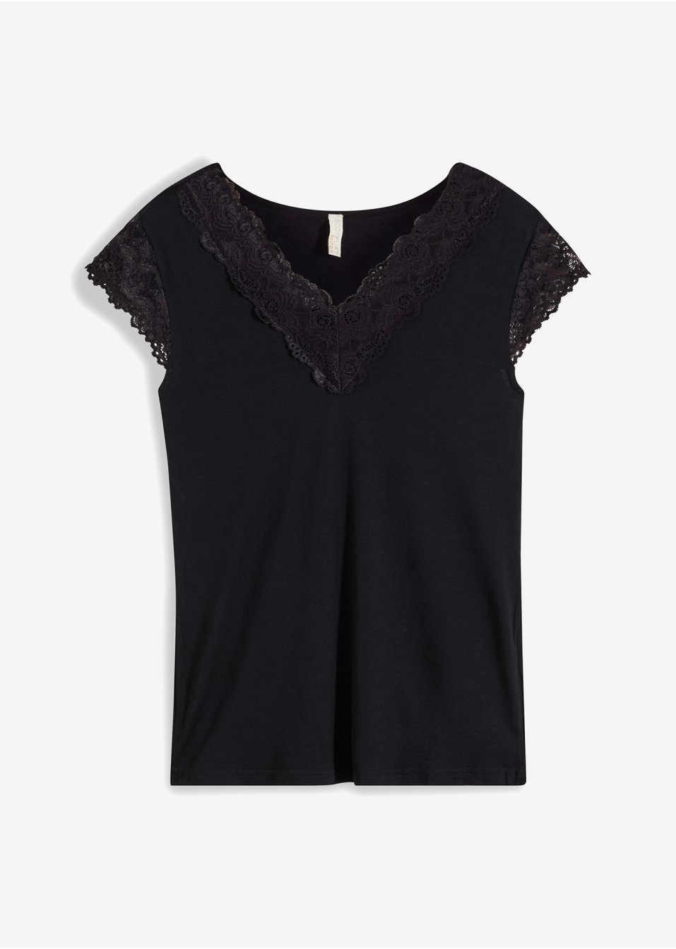 T-shirt à dentelle