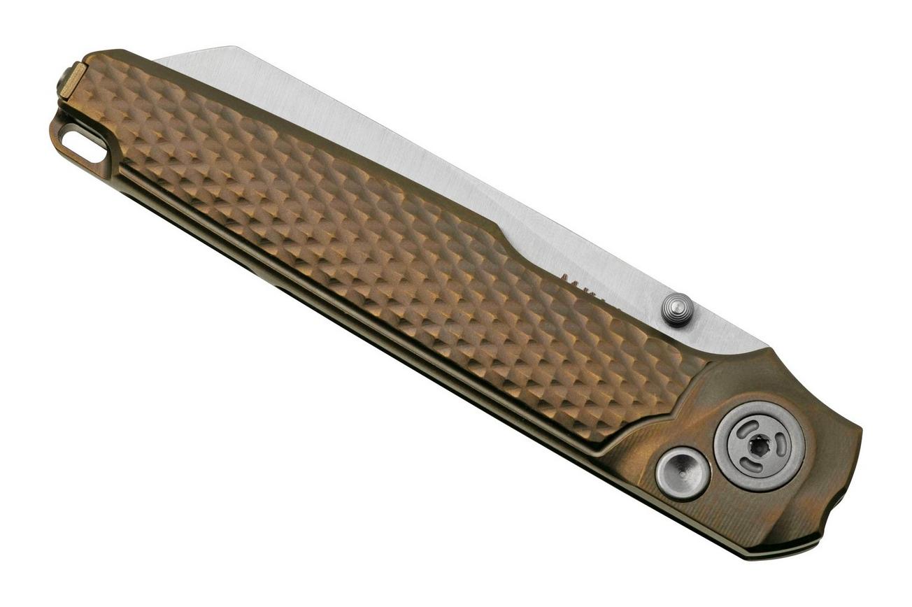 MKM Miura Bronze Titanium, Satin MI-TBR zakmes, Simone Tonolli design