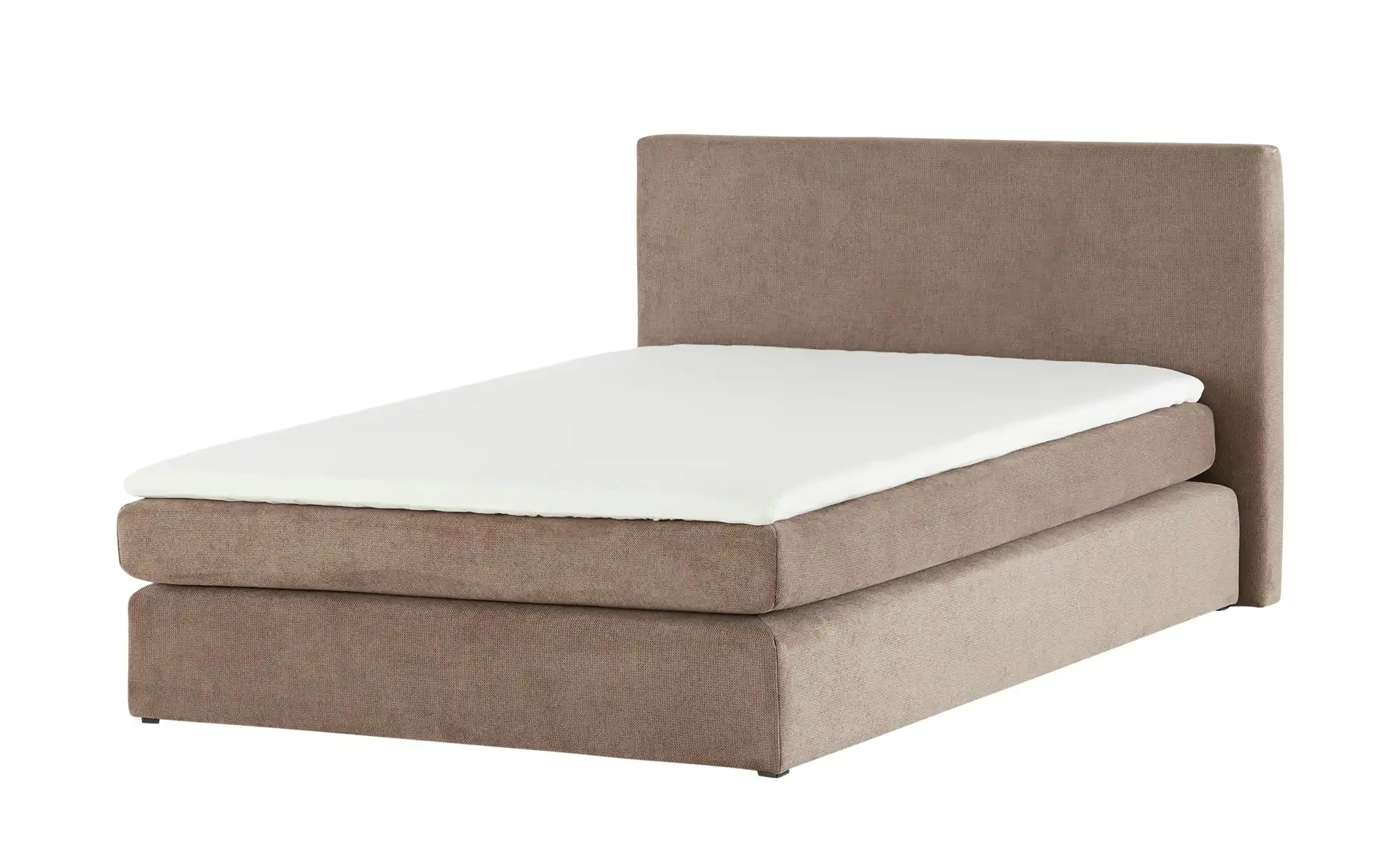 smart Boxspringbett 140x200 - schlamm Basic