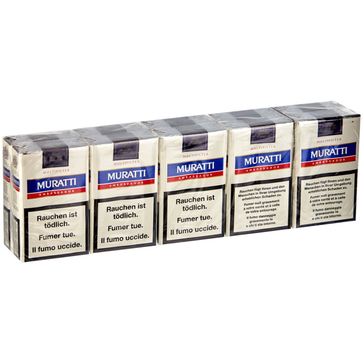 Muratti Zigaretten Ambassador Soft Stange