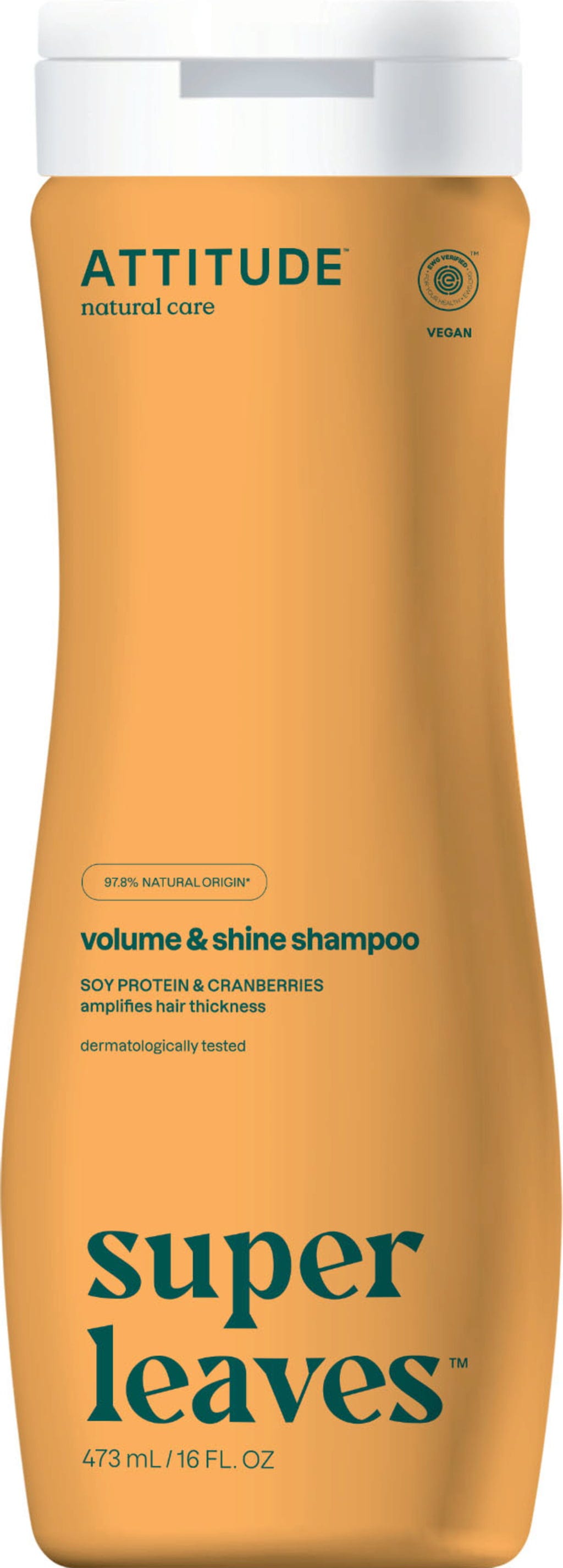 ATTITUDE  Super Leaves Volume & Shine Shampoo, 473 ml