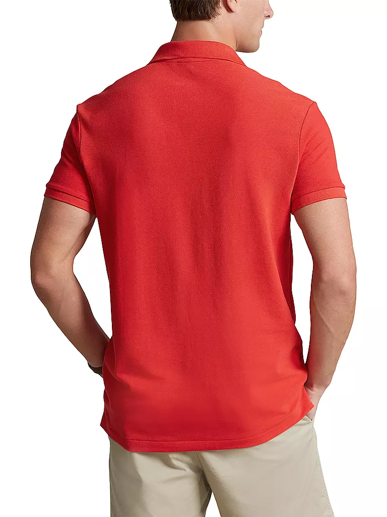 POLO RALPH LAUREN Poloshirt Custom Slim Fit rot
