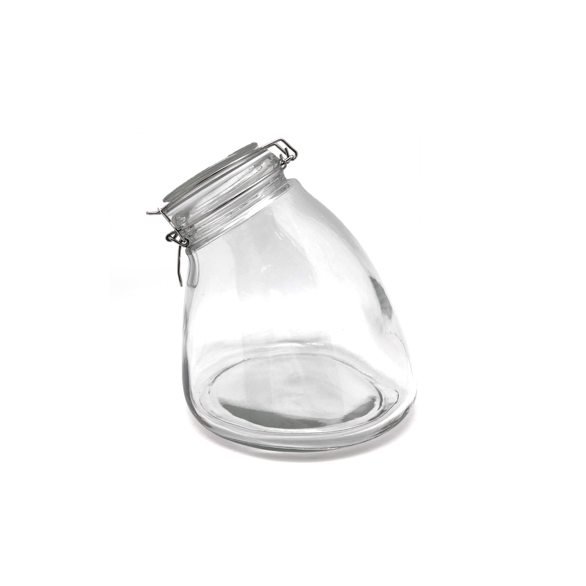 Vorratsglas mit Bügelverschluss 2800ml, H 22 cm, Ø 20 cm von fischer's lagerhaus