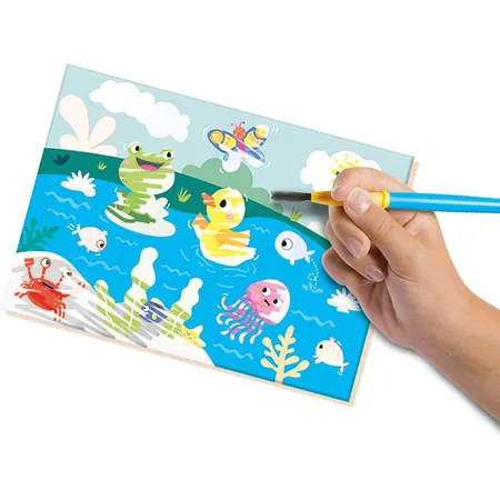 SES Creative Malen mit Wasser-Versteckte Tiere