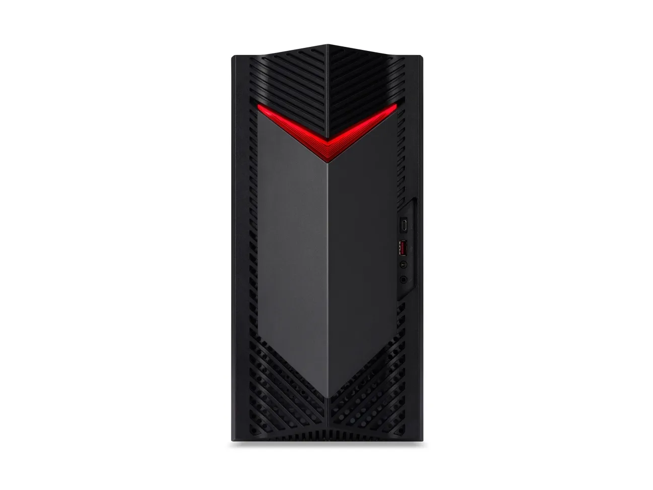 Acer Nitro 50 N50-656 - Tower gaming - Core i5 i5-14400F / op til 4.7 GHz - RAM 16 GB - SSD 512 GB - NVMe - GeForce RTX 4060 - IEEE 802.11ax (Wi-Fi 6E), Bluetooth, Gigabit Ethernet - Win 11 Home - skærm: ingen