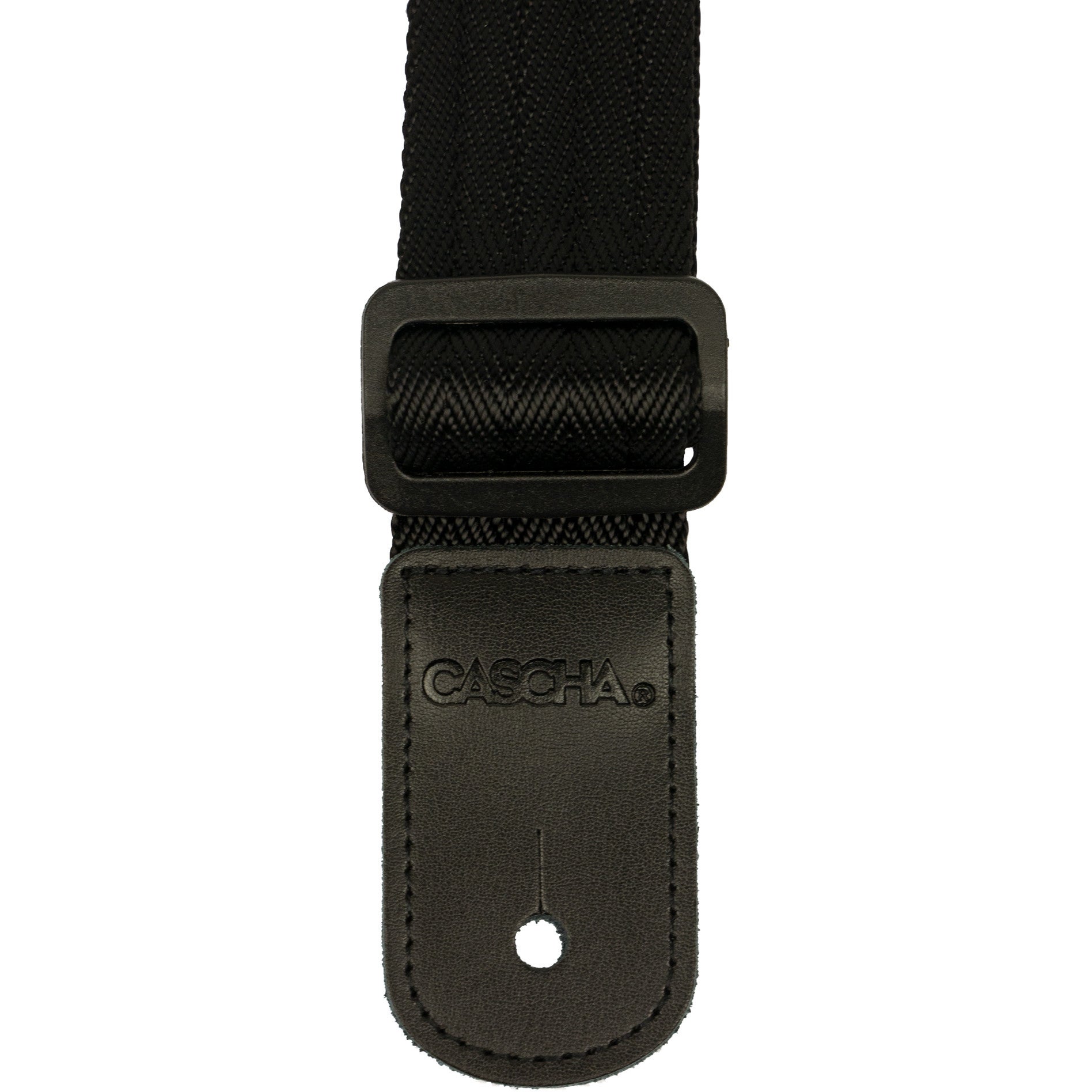 Cascha HH 2204 ukelele draagband nylon zwart