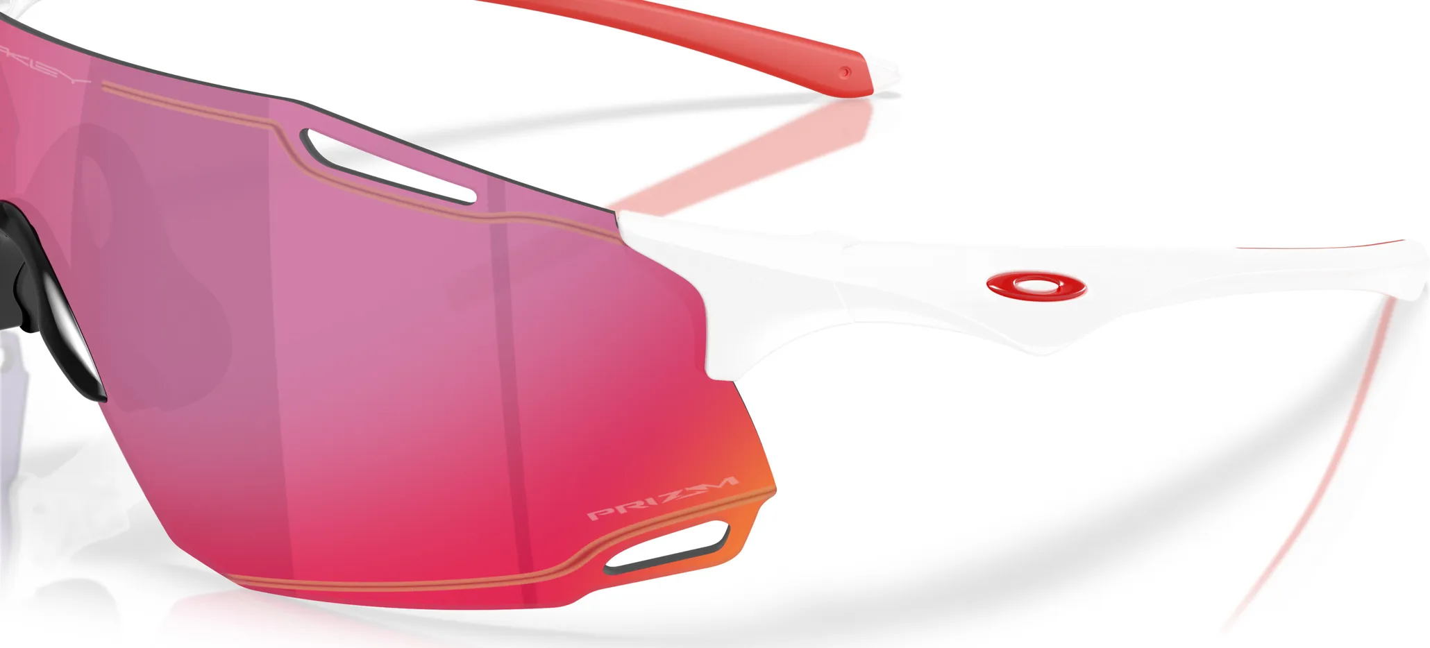Oakley Cybr Dyno Polished White/Prizm Road