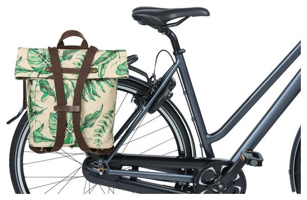 Sacoche de Porte-Bagage Basil Ever-Green 14-19L Beige / Sable