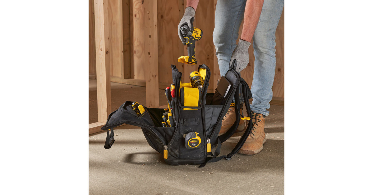 StanleyFATMAX Rugzak Quick Access  (Zwart/geel)
