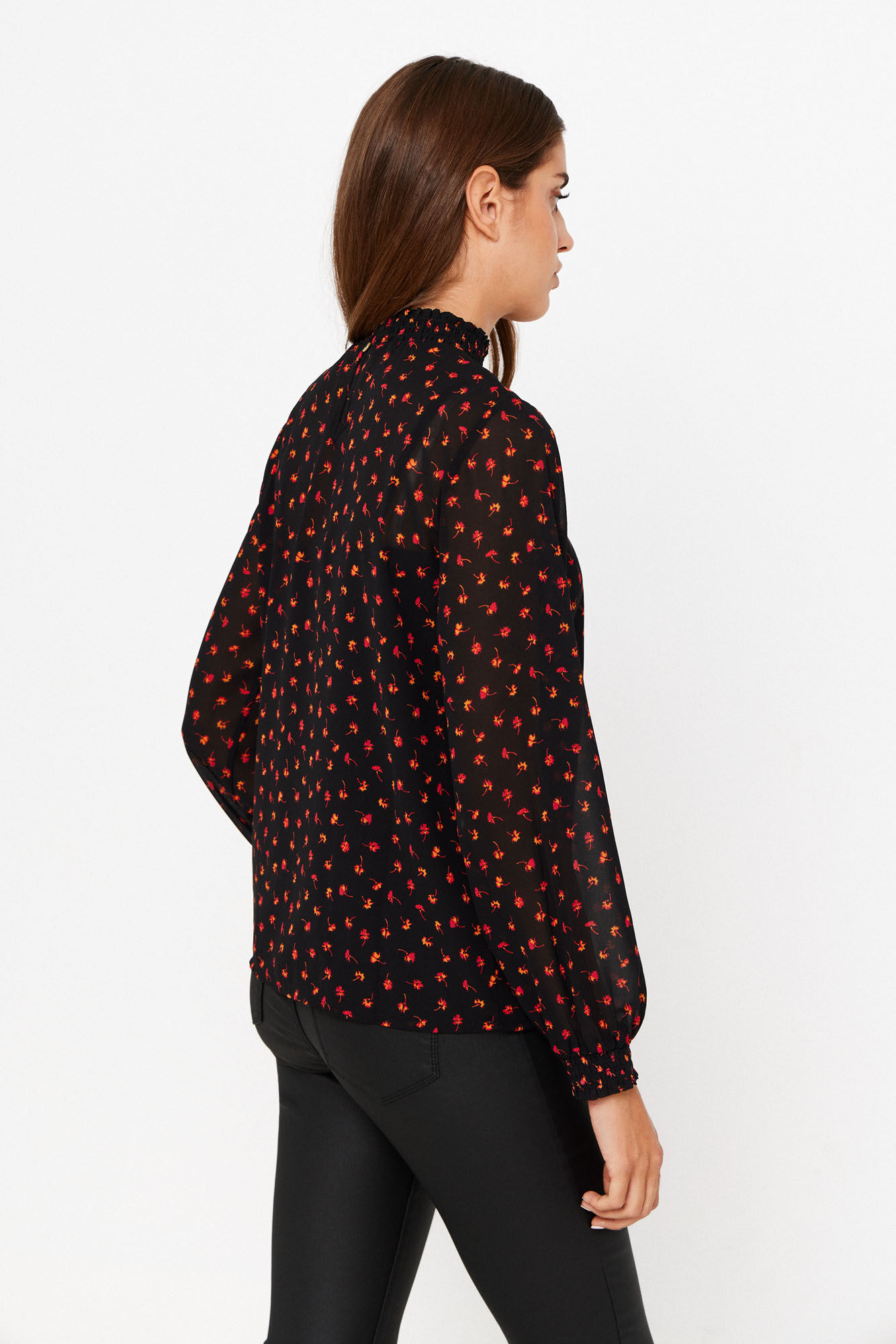 Blusa de mangas compridas