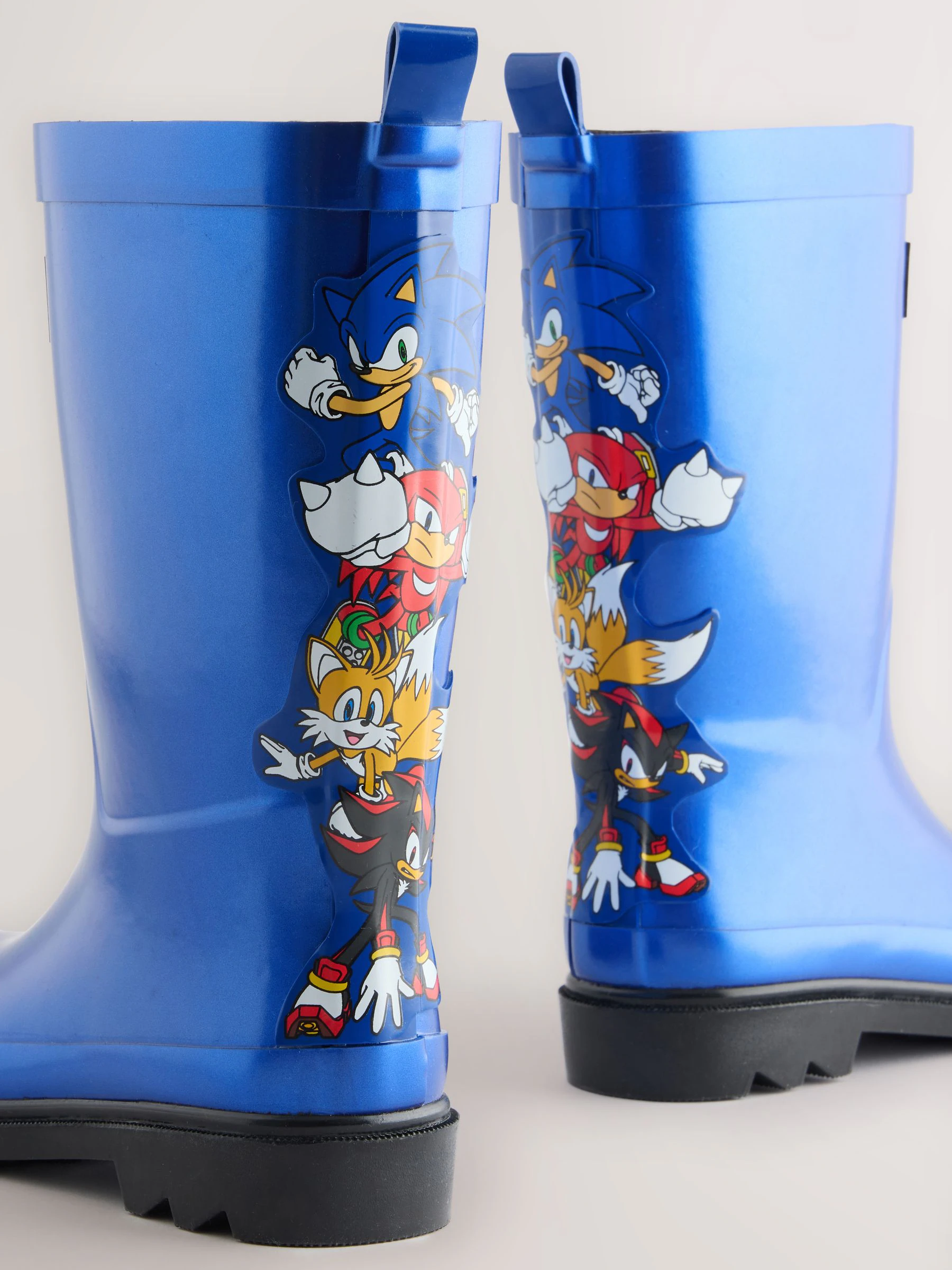 Blauw metallic - Sonic Laarzen