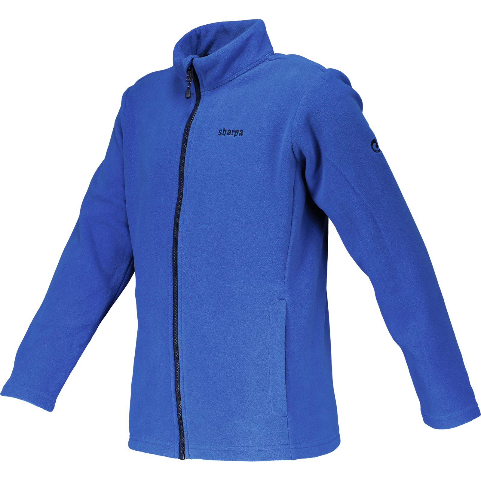Sherpa Kinder-Fleecejacke Pelden blau