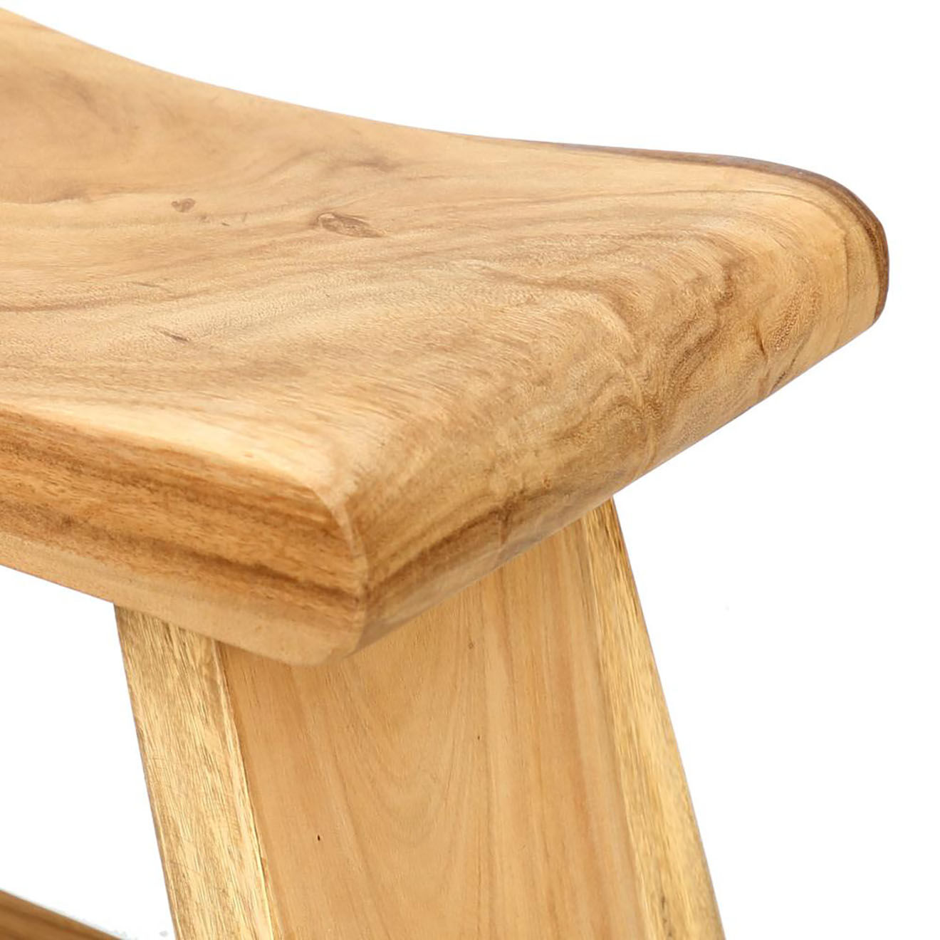 Bazar Bizar Tabouret Suar beige - 50x30x45 cm