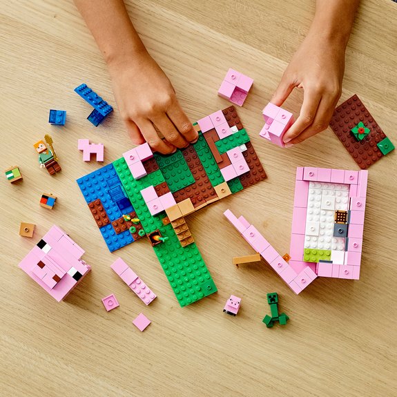 La Maison Cochon LEGO Minecraft 21170