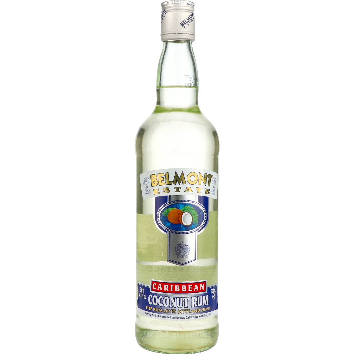 Belmont Estate Caribbean Coconut Rum 70 cl
