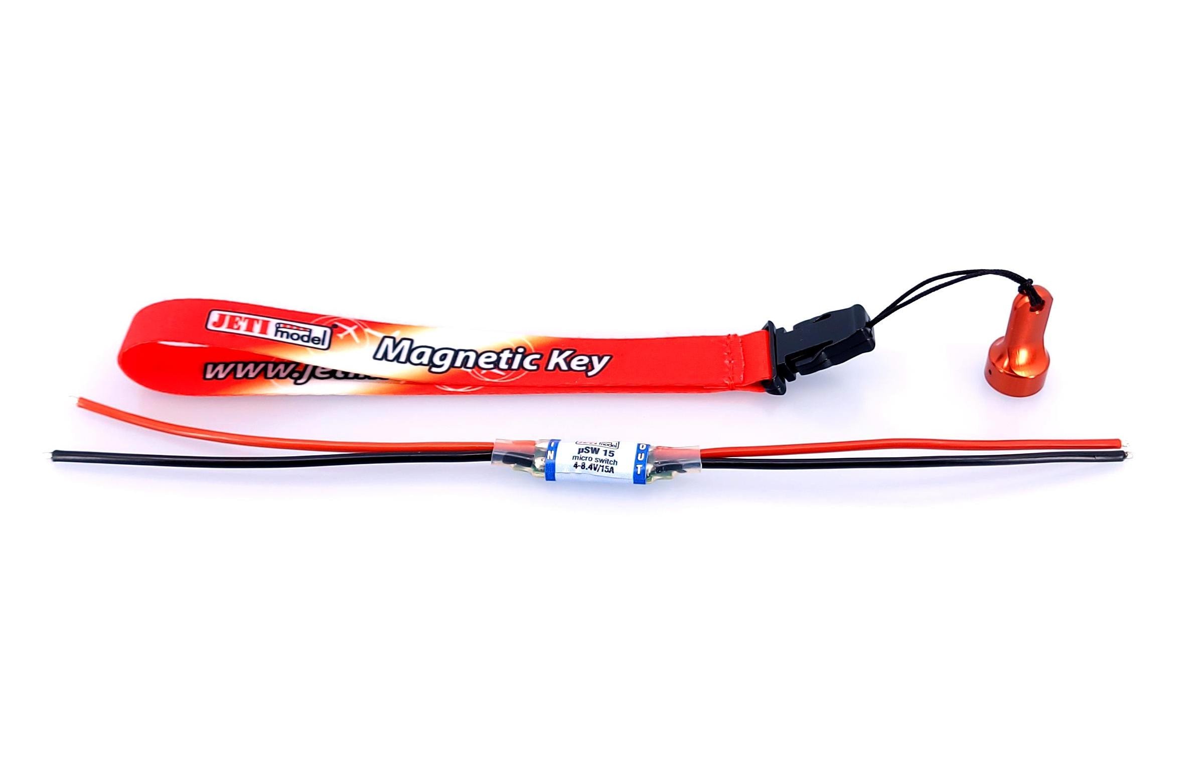 Micro Schalter magnetisch 15AElektronischer Schalter mit Magnet-Schlüssel