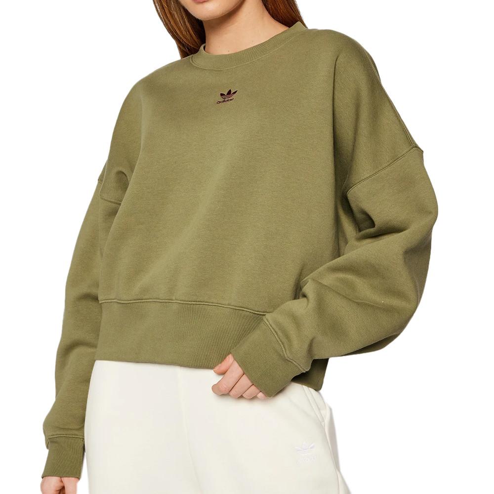 Adidas Sweat Kaki Femme Adidas Esential