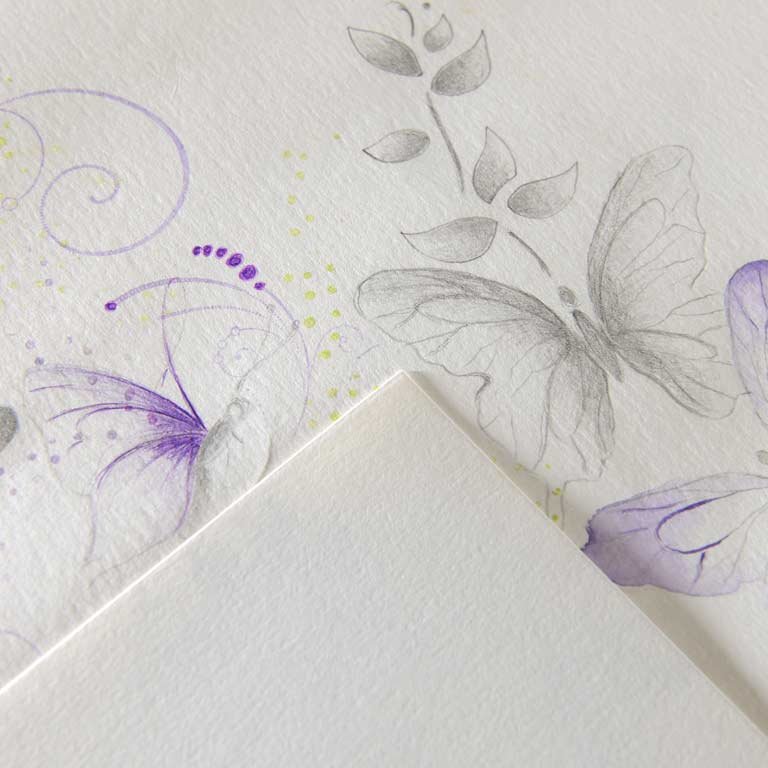 Bloc de 50 feuilles de papier dessin blanc A3  Canson IMAGINE 200 g