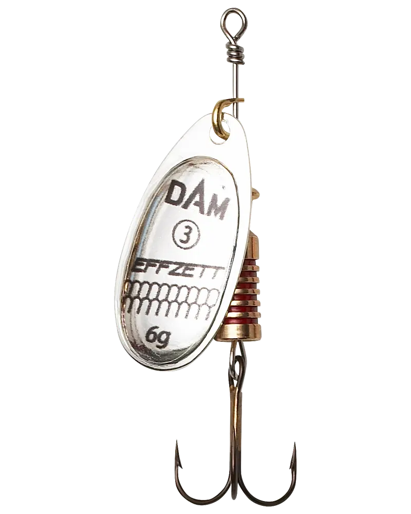 DAM Spinner 6 g #3 - Silver