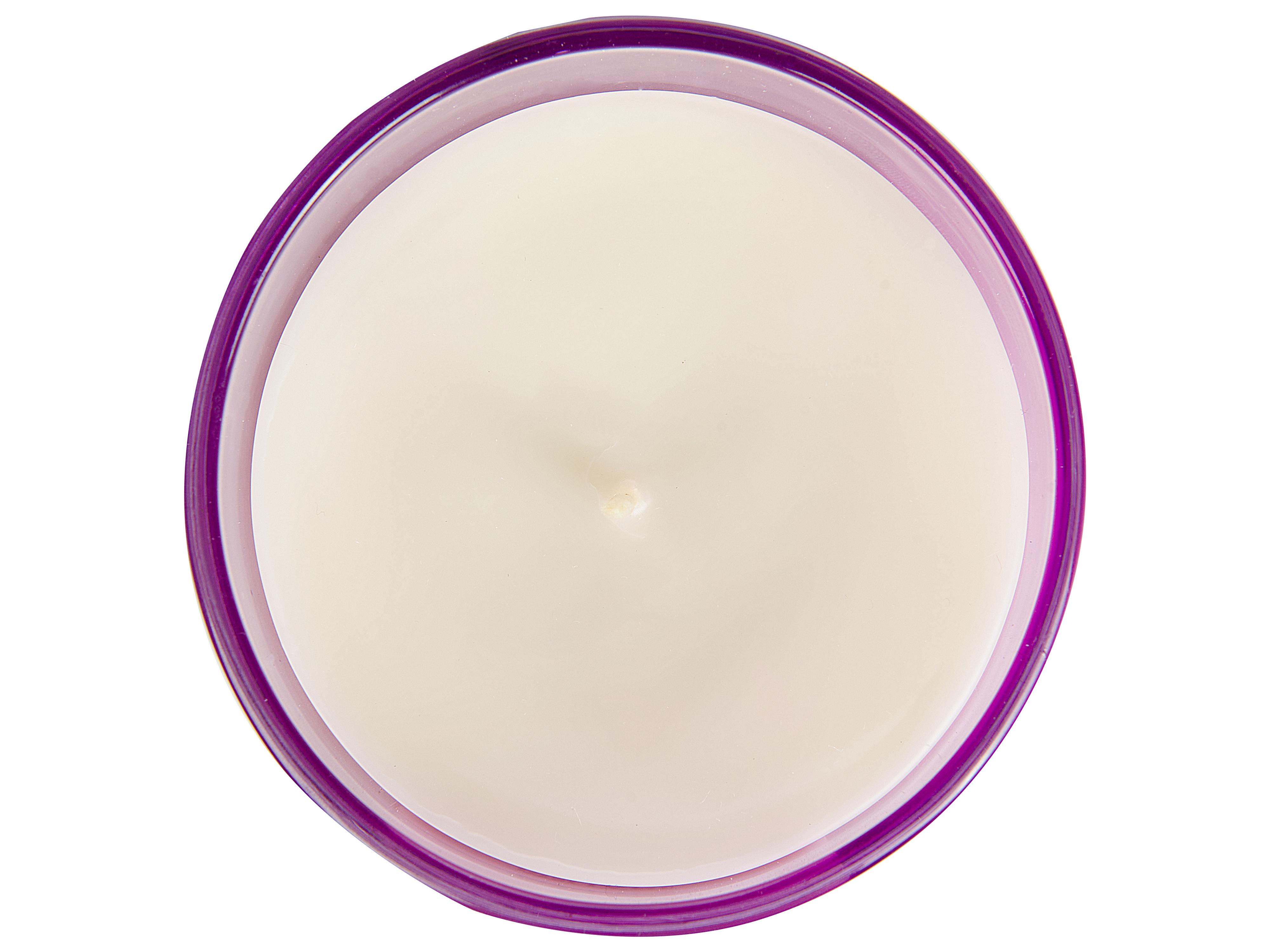 Set van 3 geurkaarsen COLORFUL BARREL Soja wax Frisse geurnoten Bloemige geurnoten