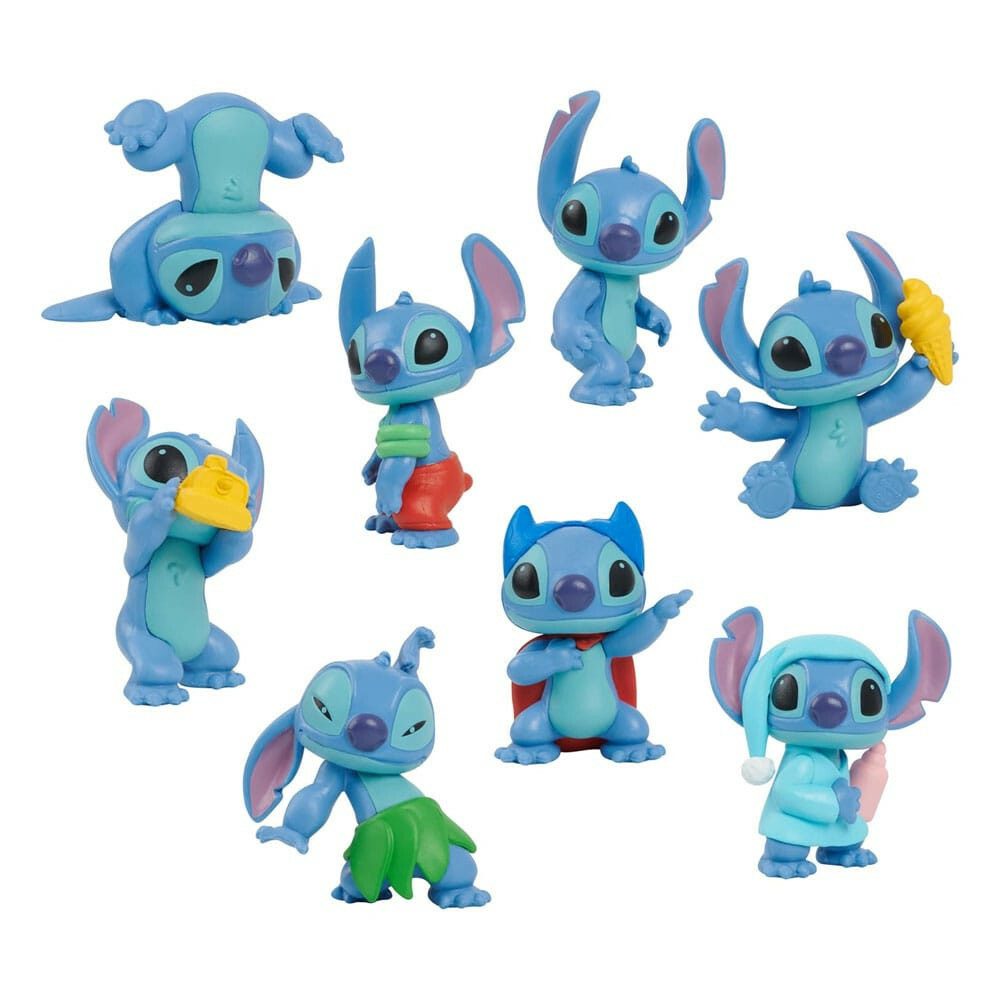 Stitch Collectible Figurenset 8-pack