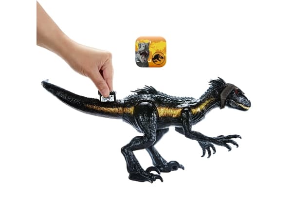 Jurassic World TRACK ''N ATTACK INDORAPTOR, 4 år, Flerfarget, Plast