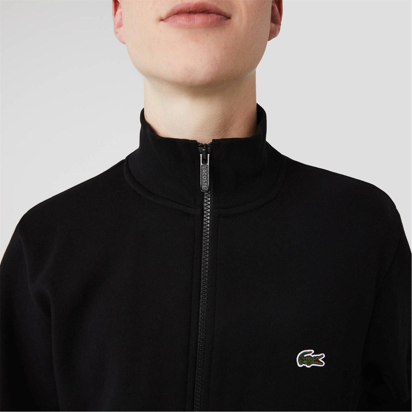 Lacoste Full Zip Funnel Sweatshirt
