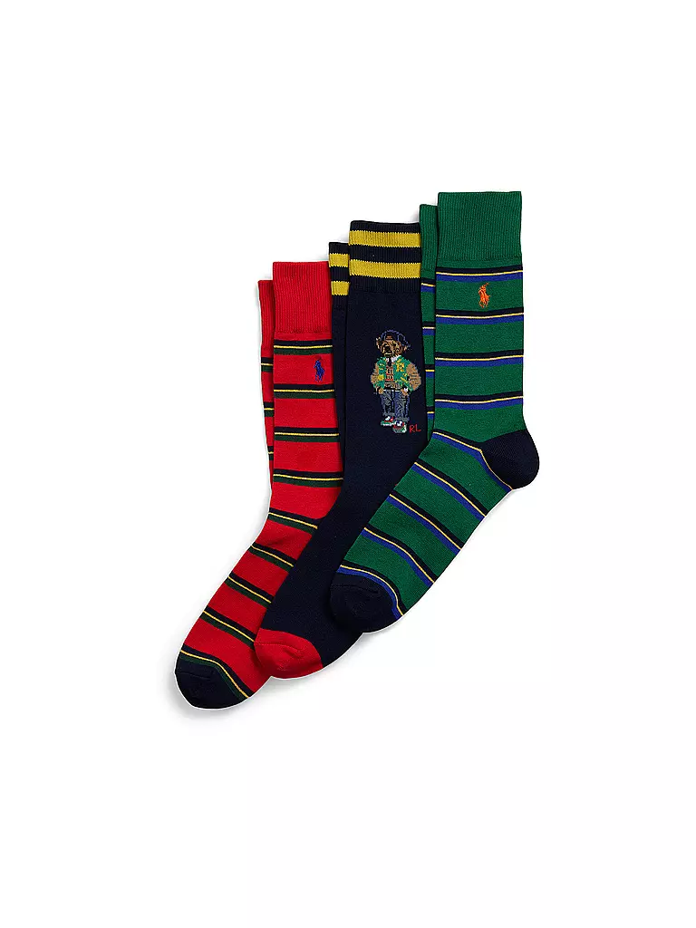 POLO RALPH LAUREN Socken Geschenkbox 3er Pkg. Bunt bunt