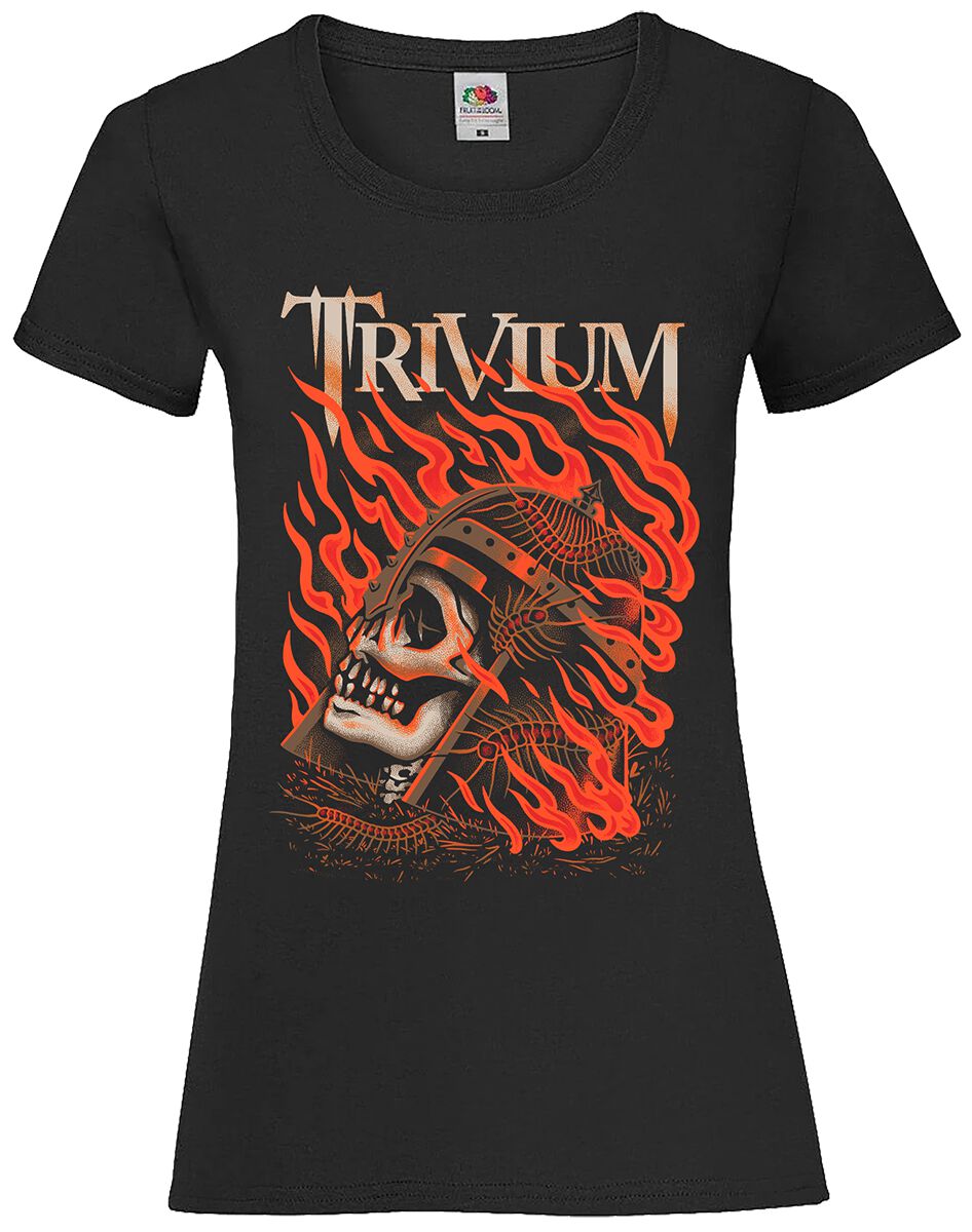 Clark Or Flaming Skull | Trivium T-Shirt Manches courtes