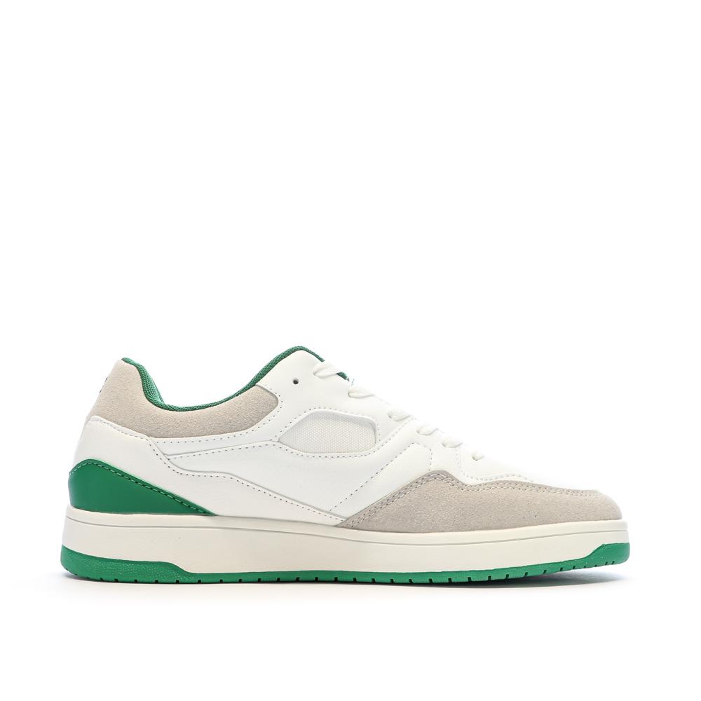 Schott Baskets Blanches/Vertes Homme Schott Elmas