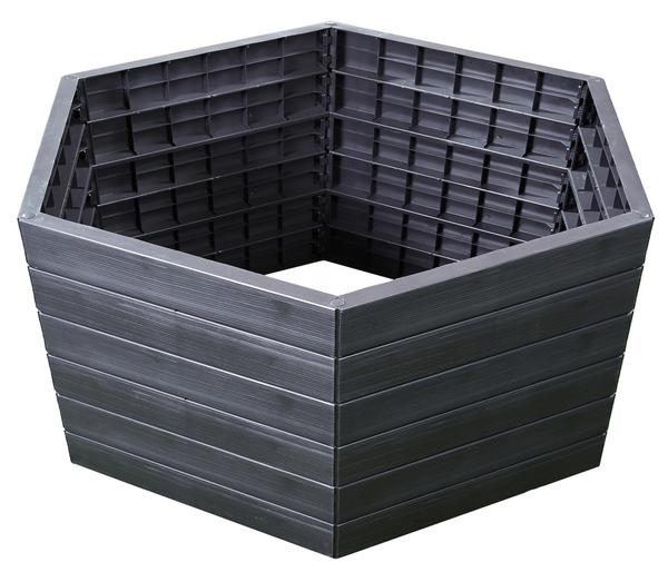 Garantia Kunststoff-Hochbeet Ergo Wood inkl.