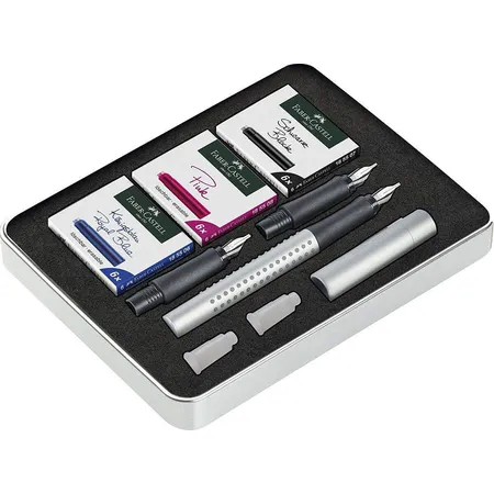 Faber-Castell Kalligraphie Set Grip silber 2011