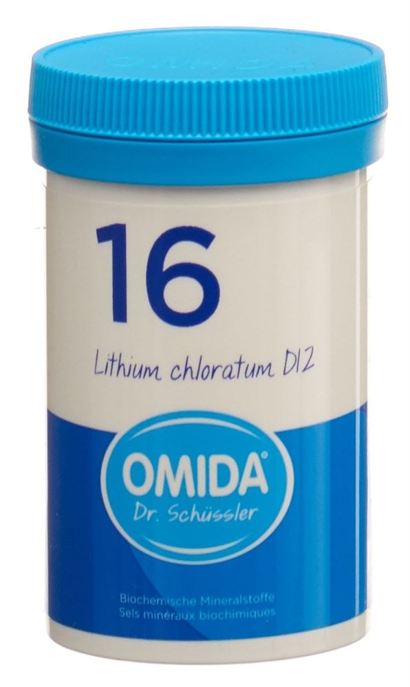 Omida Nr16 Lithium chloratum 12 D<br>100 g, Dose, Tablette