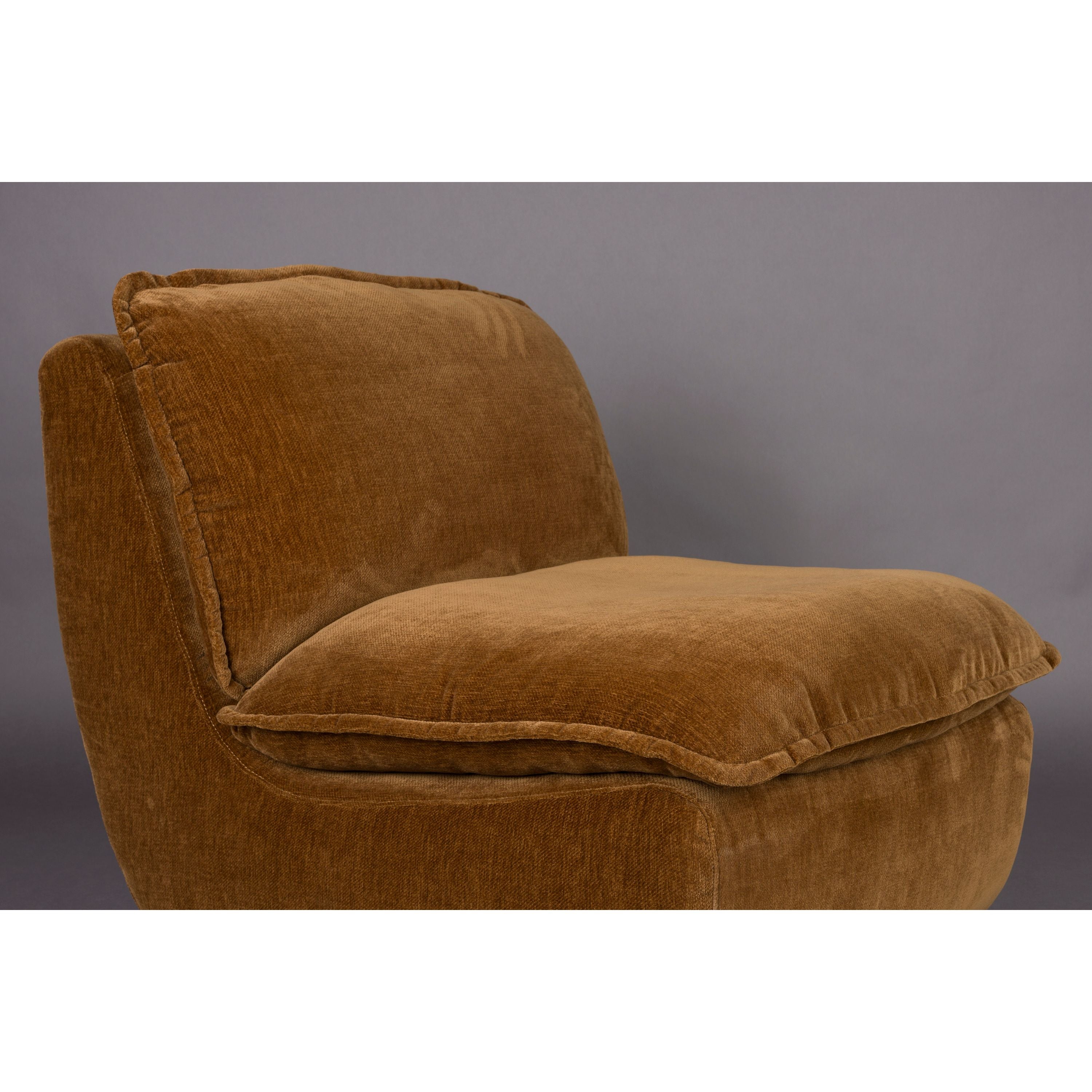 Dutchbone Radley Fauteuil Cognac Bruin