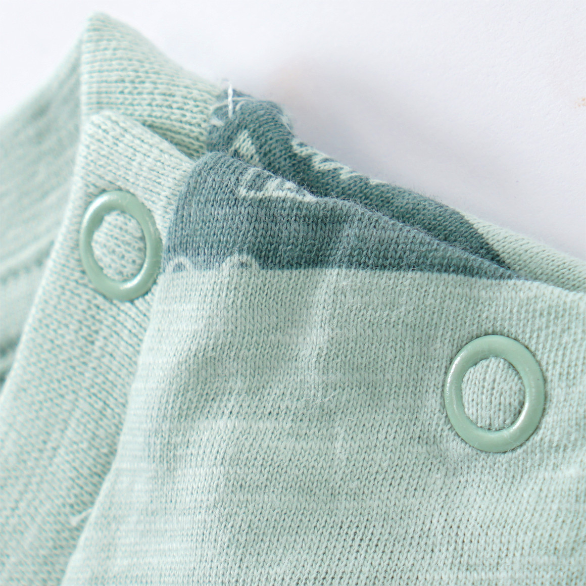 Topomini Jungen T-Shirt mit Blockstreifen dunkelgrün / mintgrün