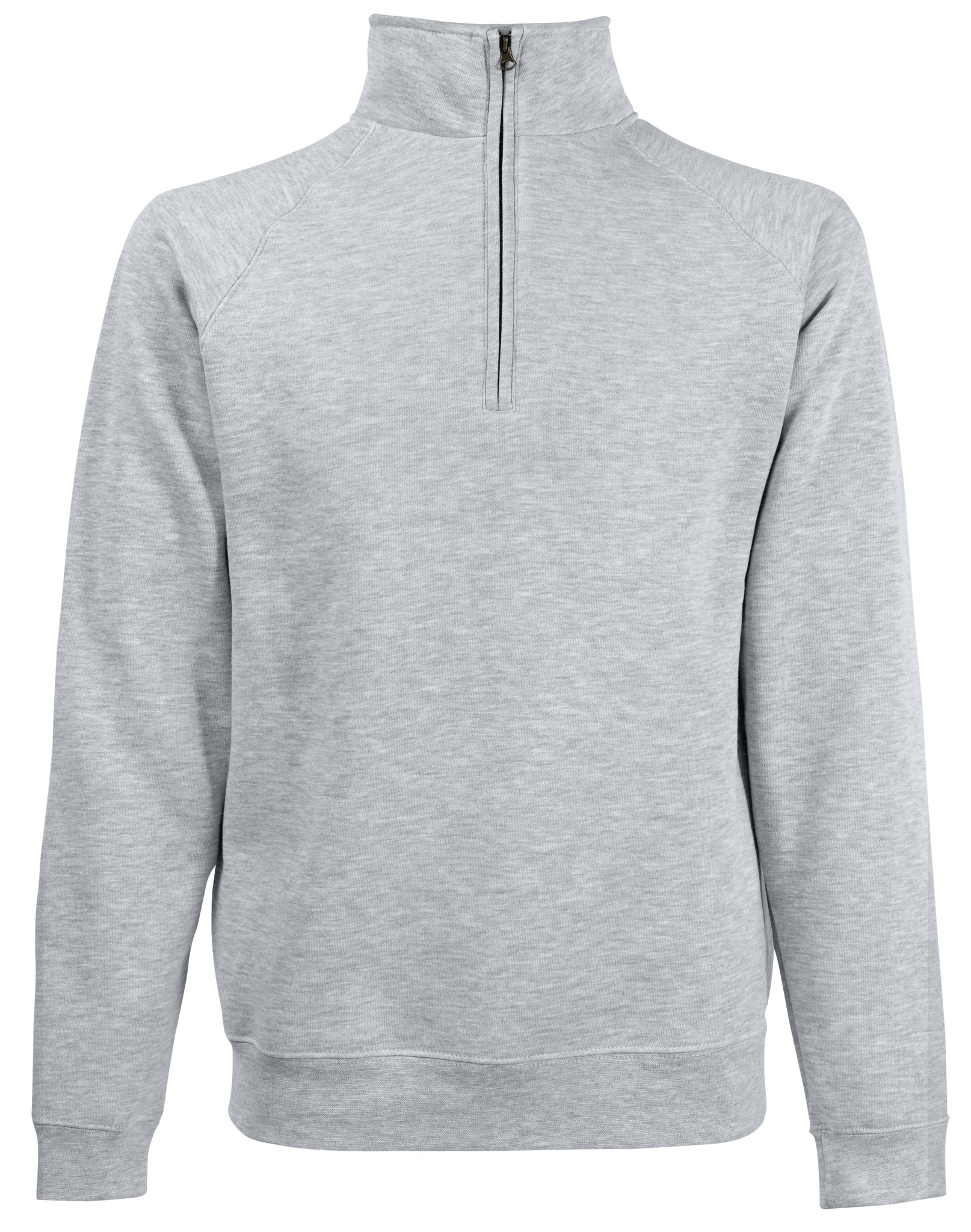 Fruit of the Loom SS830 - Sweat-shirt zippé 1/4 Premium 80/20