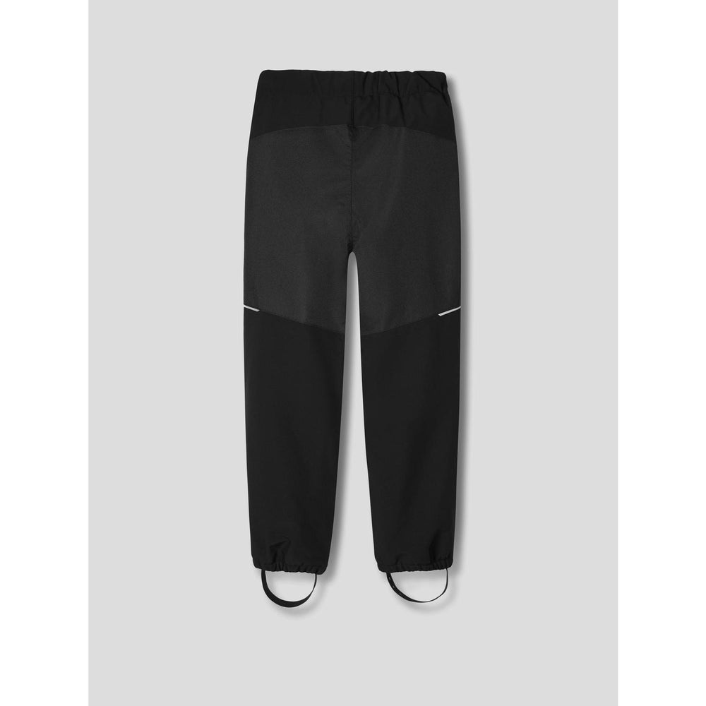Softshell Black Alfa Solid Noos Bukser - Name it