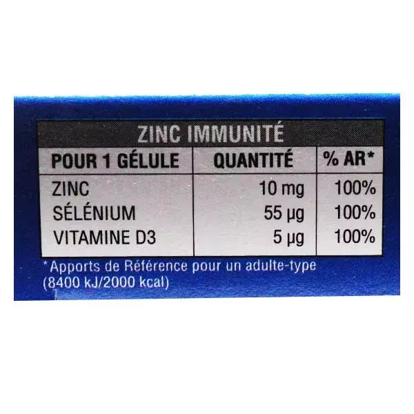 Juvamine Zinco 30 cápsulas