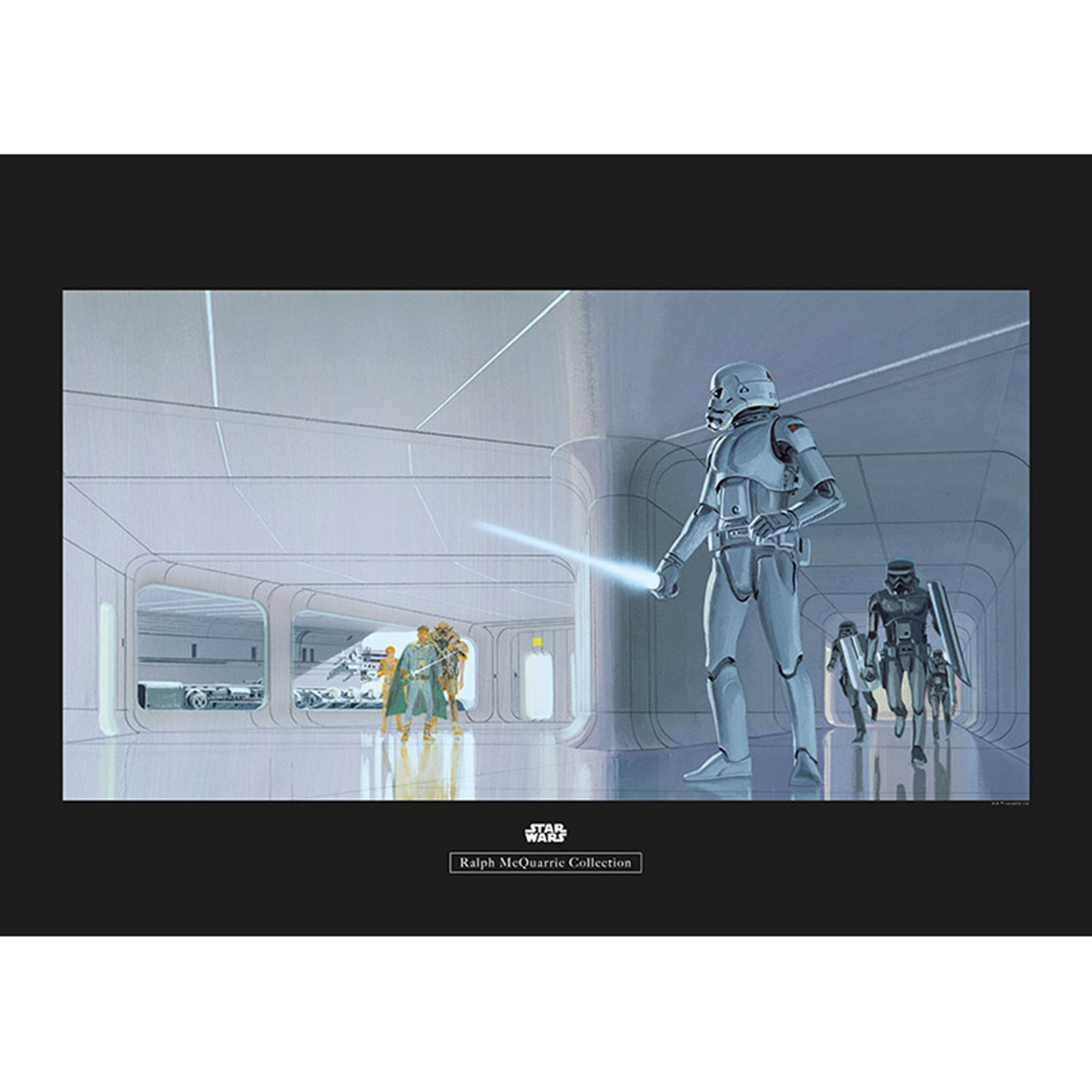 Wandbild STAR WARS CLASSIC RMQ - bunt - 70x50 cm