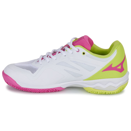 Mizuno - WAVE EXCEED LIGHT PADEL - Blanc / Rose / Jaune