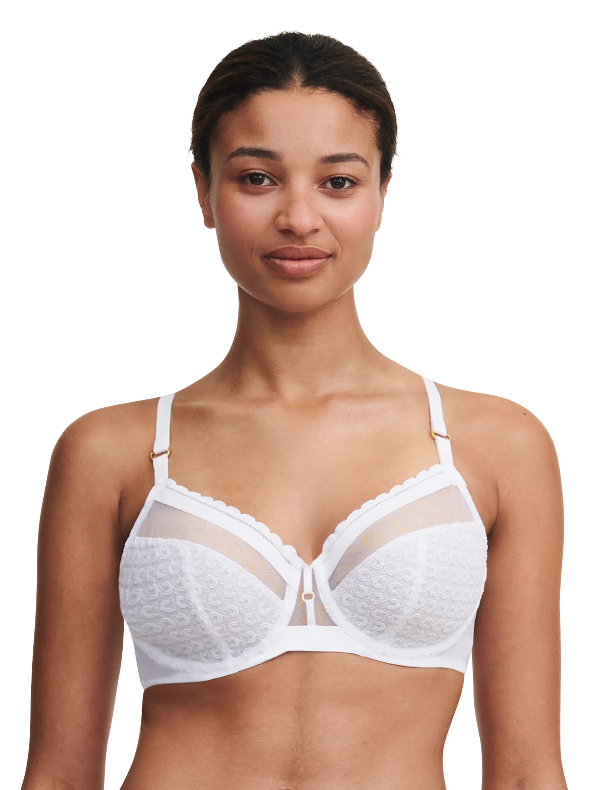 MONOGRAM - Soutien-gorge emboîtant broderie | Blanc