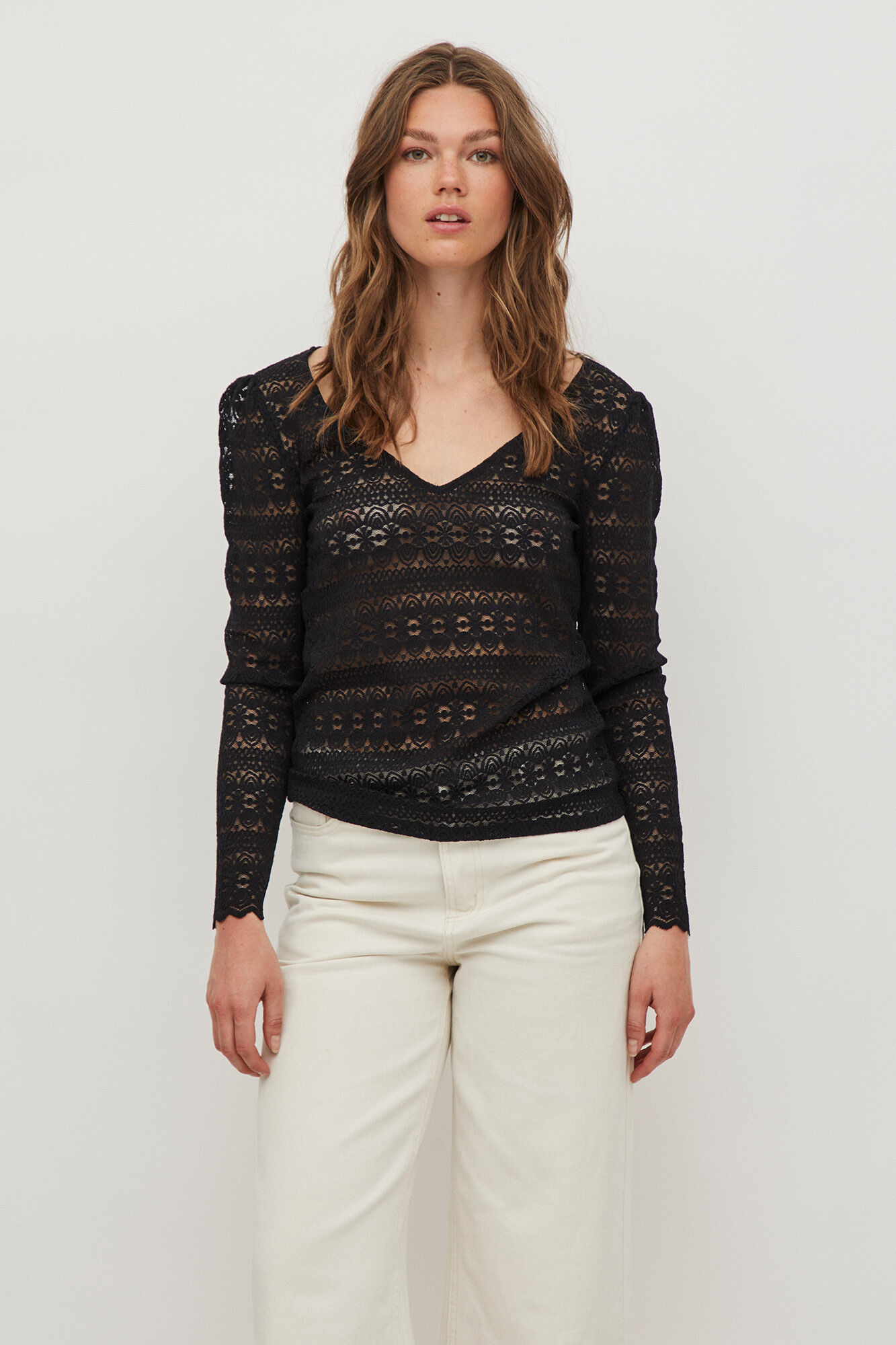 Blusa Villa Lace - Preta